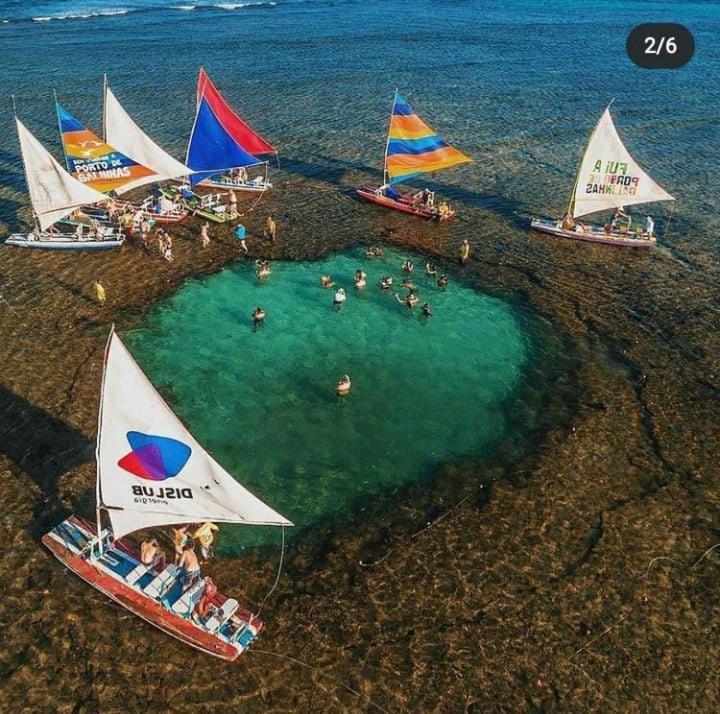 Lindo Apartamento Porto De Galinhas - Ipojuca - Com Churrasqueira E Piscina Εξωτερικό φωτογραφία
